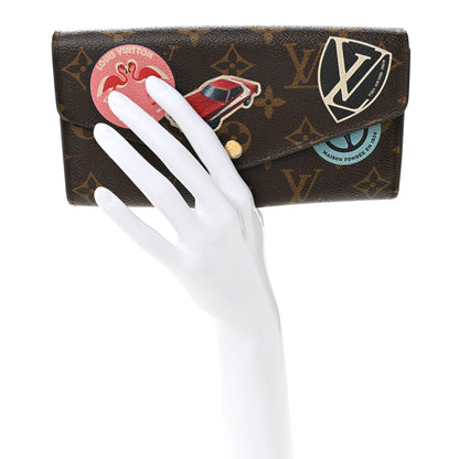 Louis Vuitton Monogram World Tour Sarah Wallet 2 of 12