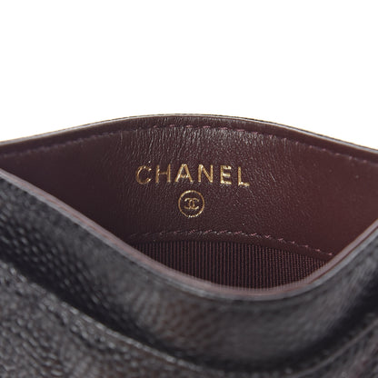 Chanel Caviar Quilted Card Holder Black 7 of 8