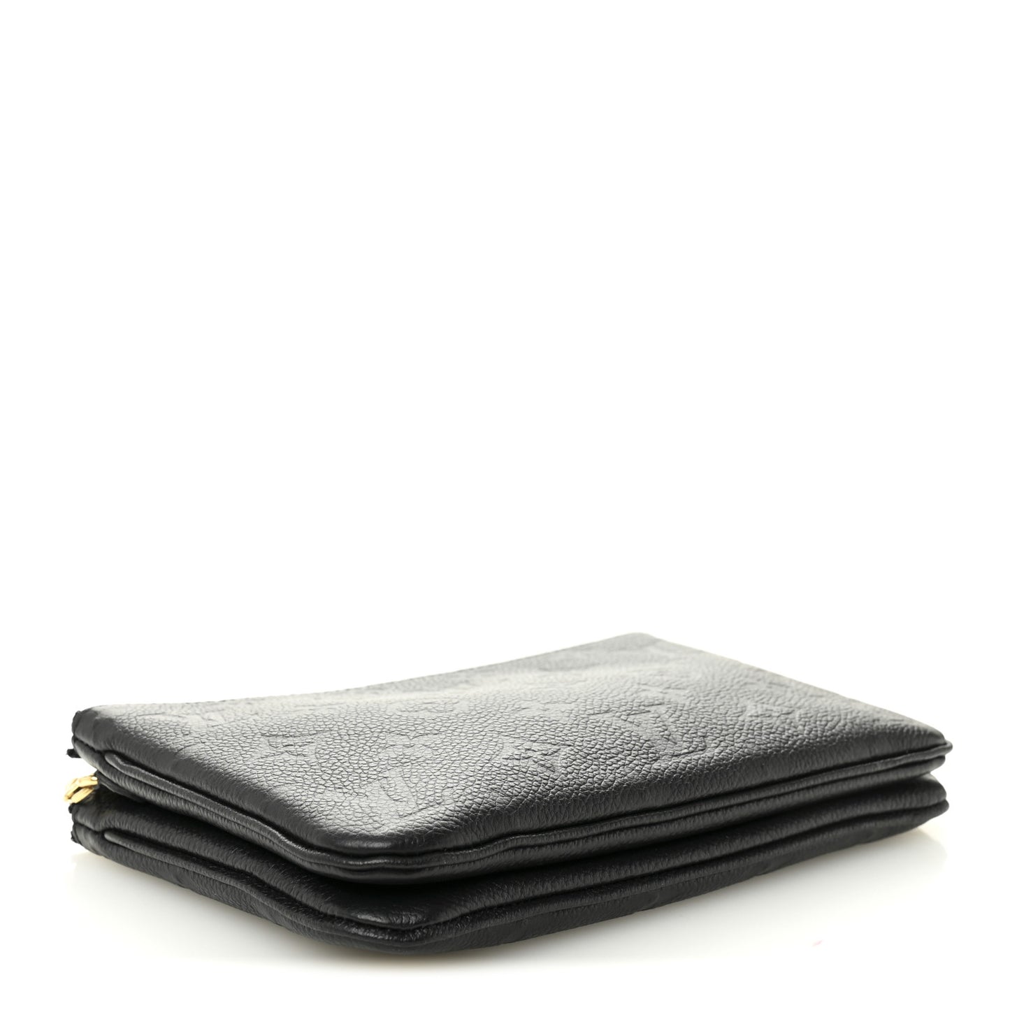 Empreinte Double Zip Pochette Black