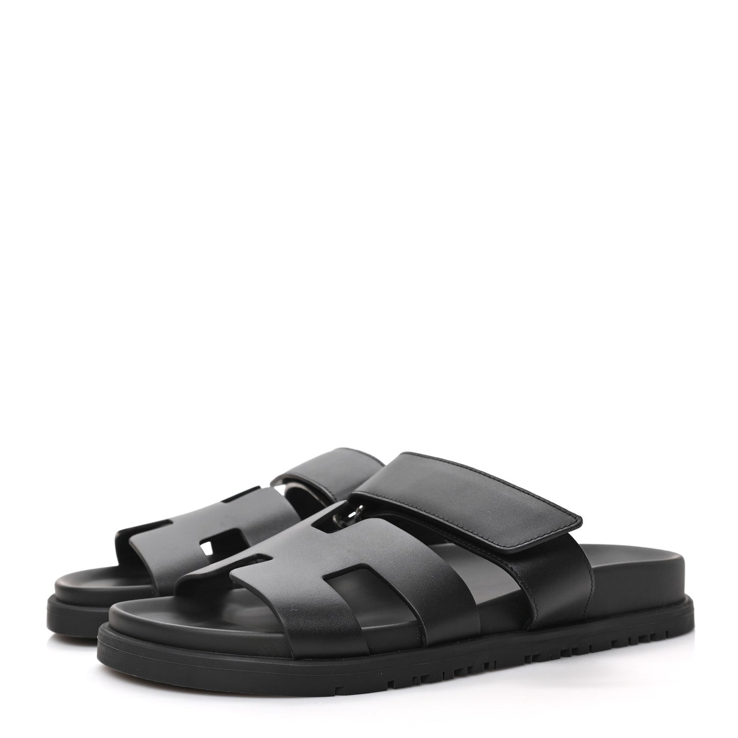 Calfskin Womens Chypre Sandals 36 Black