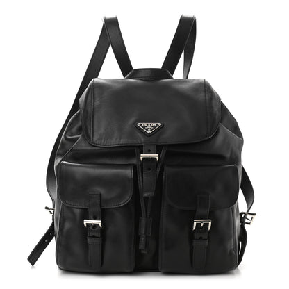 Prada Calfskin Backpack Black 1 of 12