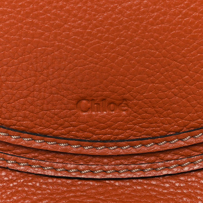Chloe Calfskin Medium Marcie Round Crossbody Bag Tan 7 of 11