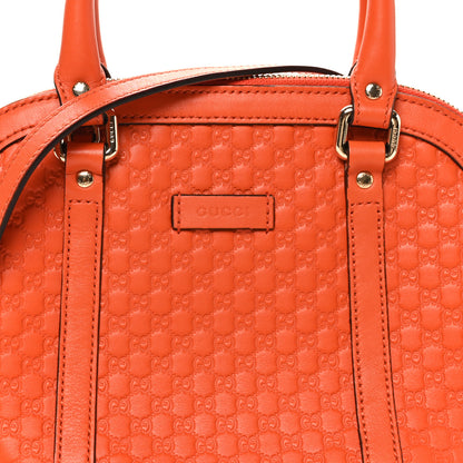 Gucci Microguccissima Mini Dome Bag Sun Orange 8 of 10