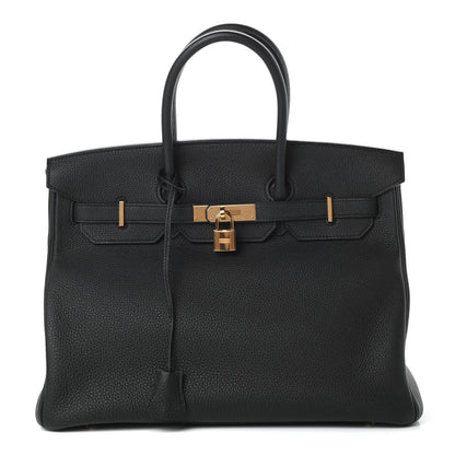 Hermes Togo Birkin 35 Black 1 of 12
