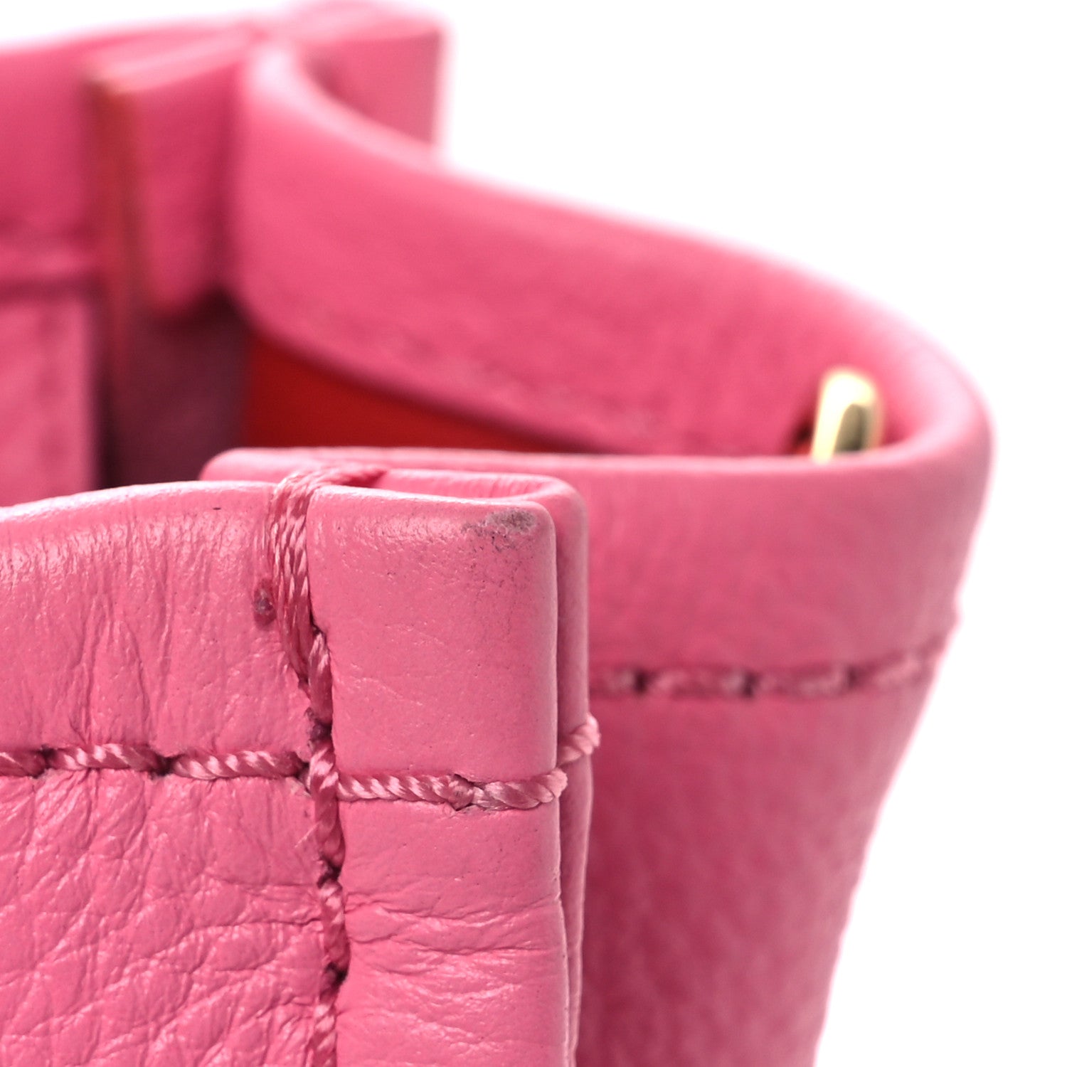 Marc Jacobs Grained Calfskin Small The Tote Bag Candy Pink 14 of 15
