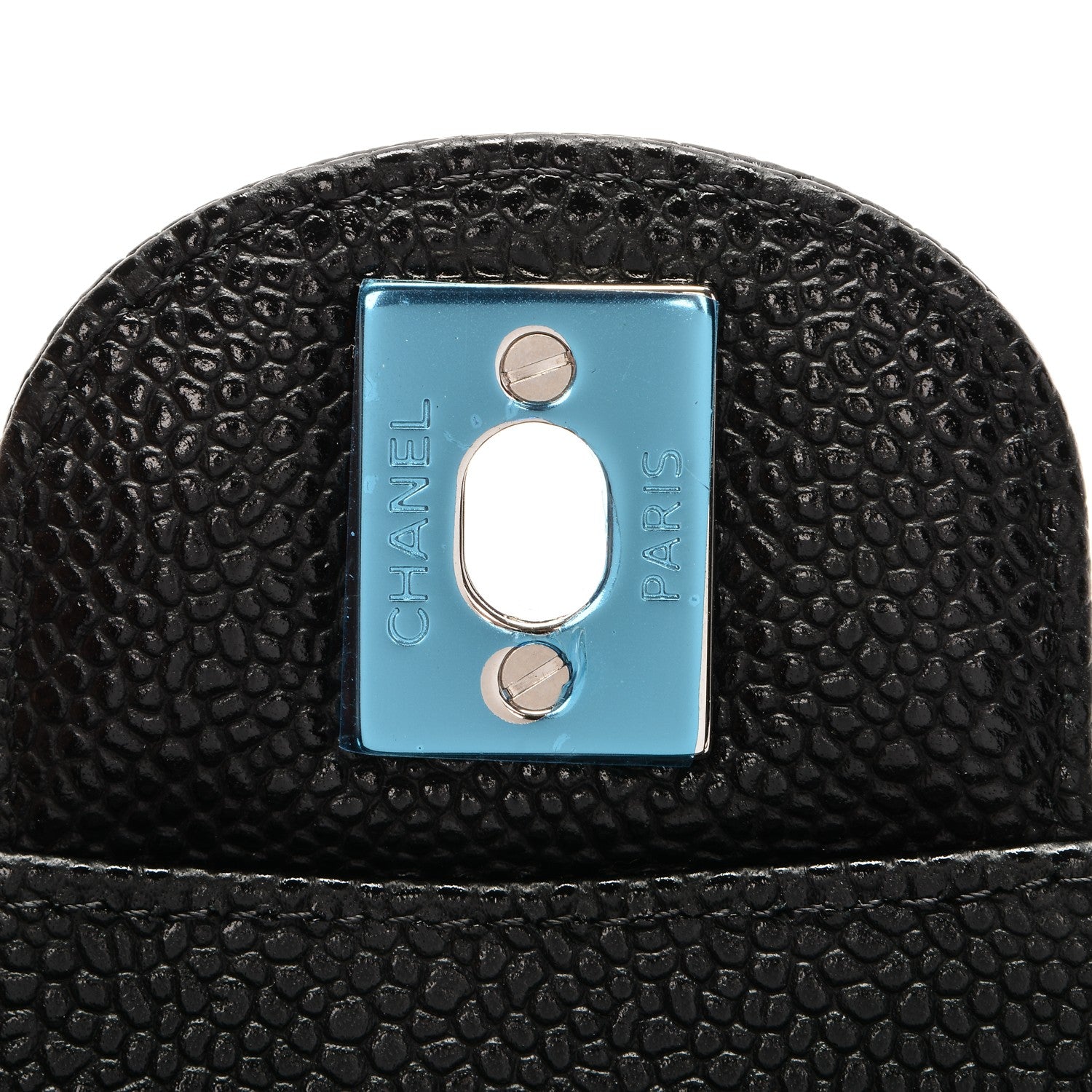 Chanel Caviar Quilted Medium Double Flap Black 8 of 8