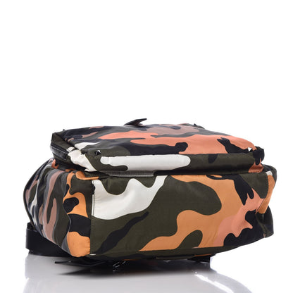 Valentino Garavani Nylon Camouflage Drawstring Backpack Multicolor 5 of 6