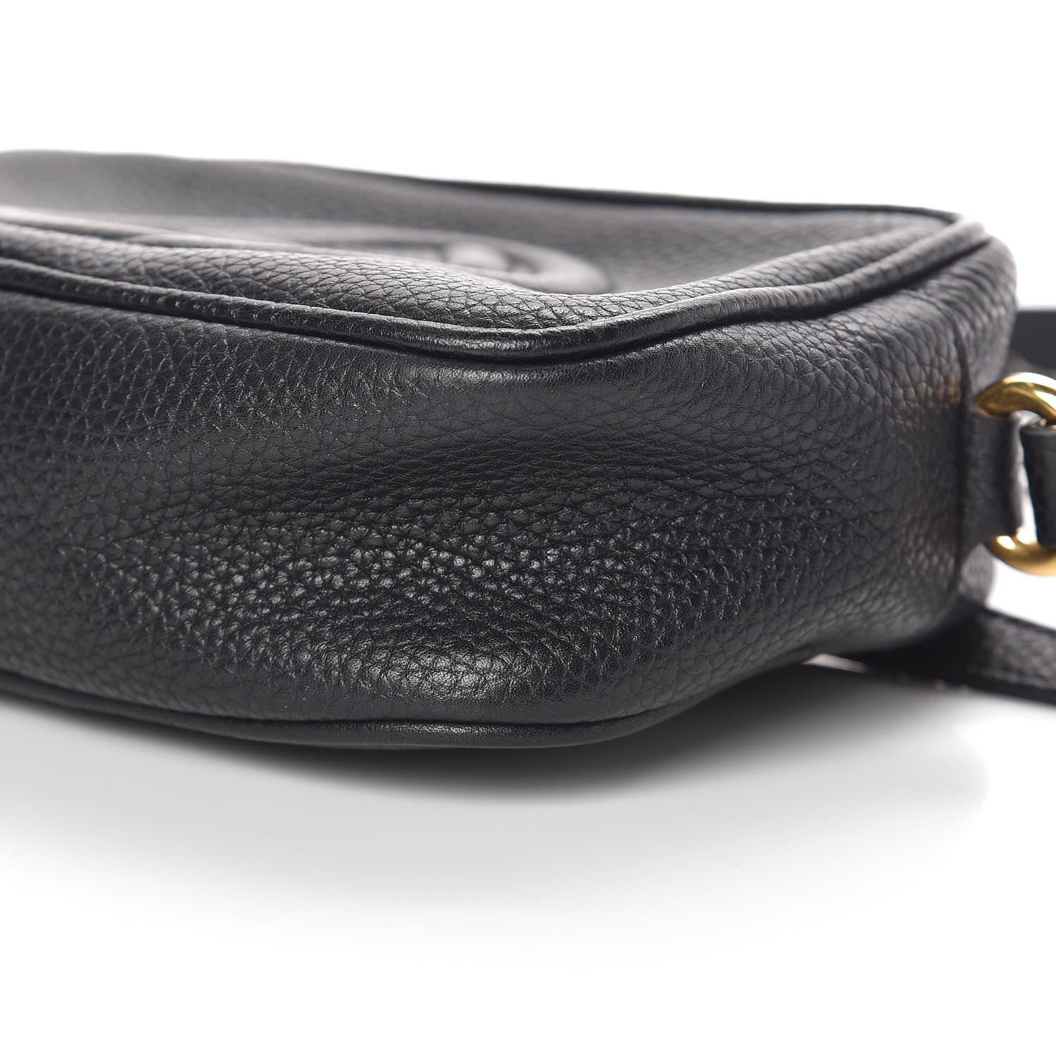 Gucci Pebbled Calfskin Mini Soho Disco Bag Black 10 of 12