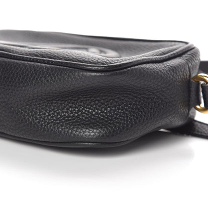 Gucci Pebbled Calfskin Mini Soho Disco Bag Black 10 of 12