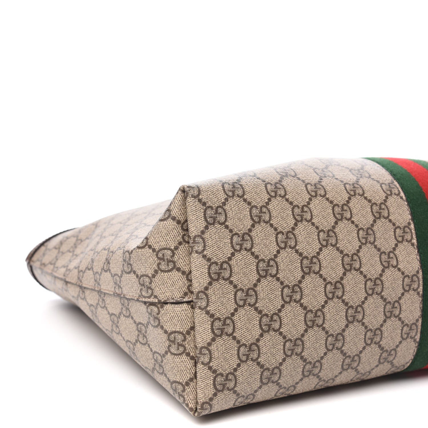 Gucci GG Supreme Monogram Medium Ophidia Shopping Tote Brown 8 of 10