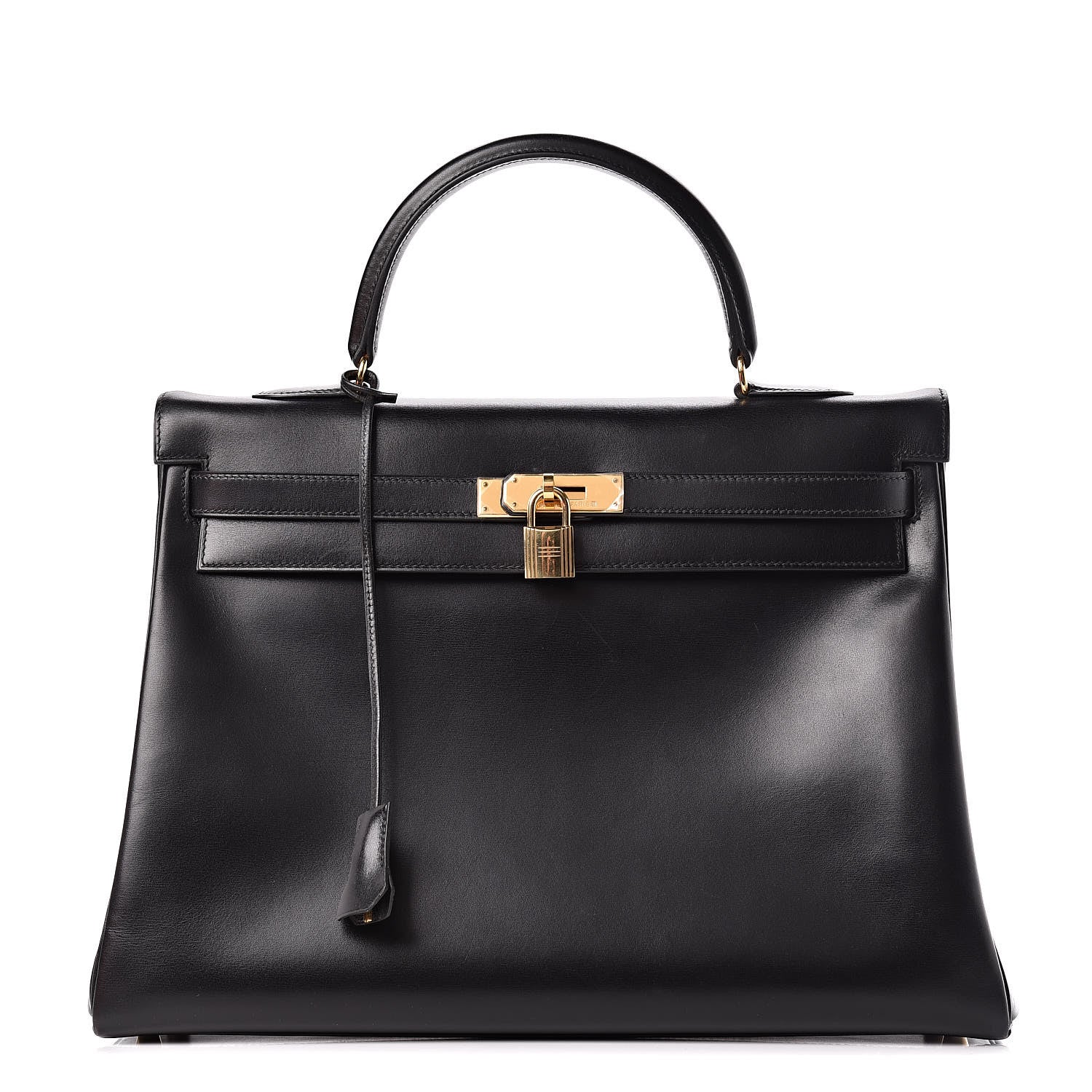 Hermes Box Kelly Retourne 35 Black 1 of 11