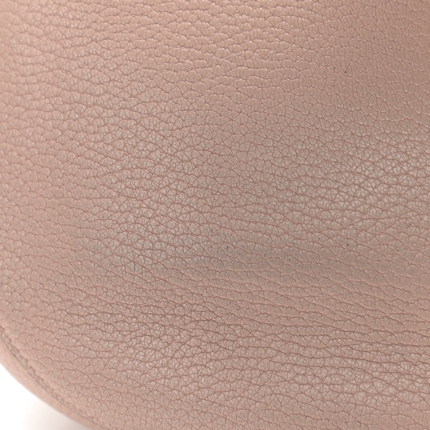 Grained Lambskin Drew Shoulder Bag Cement Pink