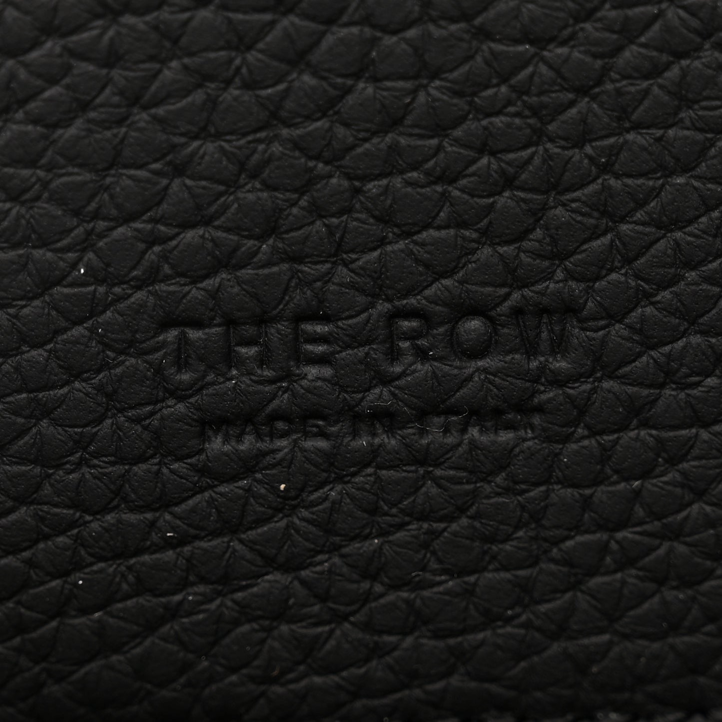 Grained Calfskin Soft Margaux 10 Bag Black