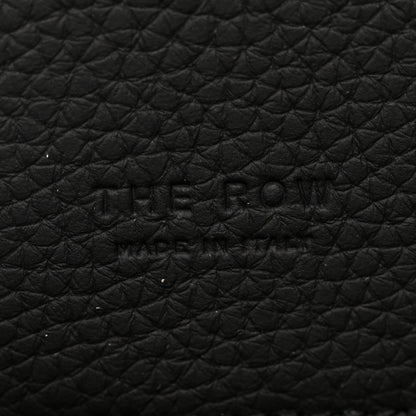 The Row Grained Calfskin Soft Margaux 10 Bag Black 6 of 9
