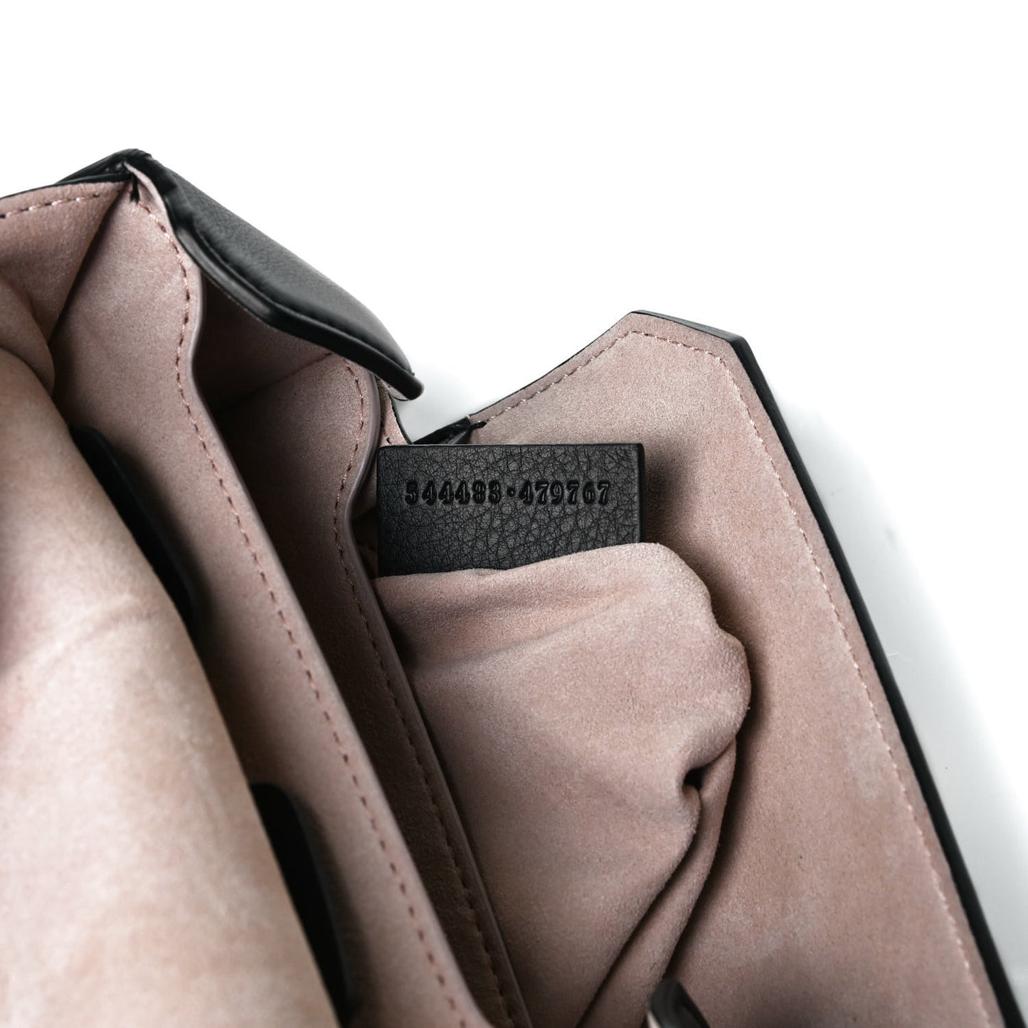 Fine Grain Goatskin Perforated Box Shoulder Bag 16 Black