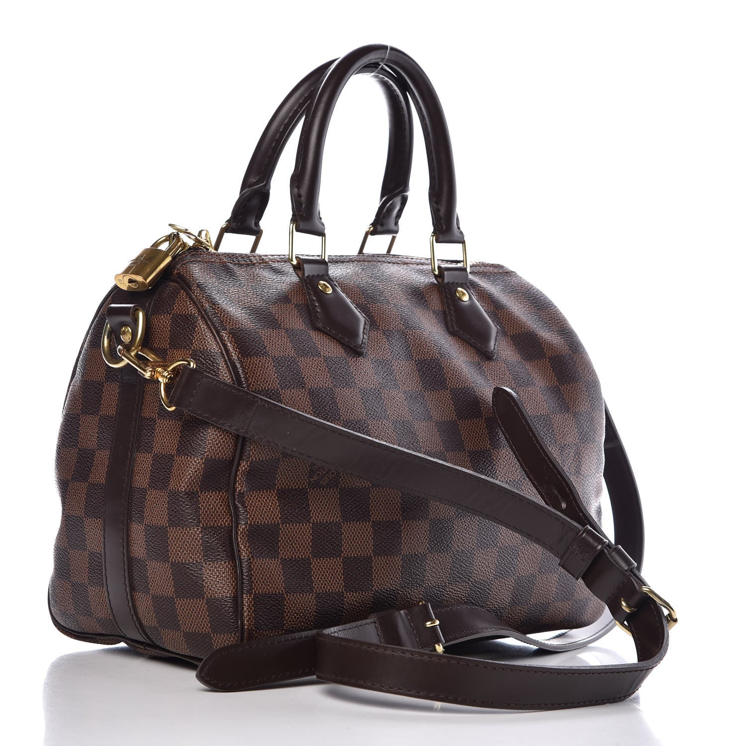 Louis Vuitton Damier Ebene Speedy Bandouliere 25 4 of 17