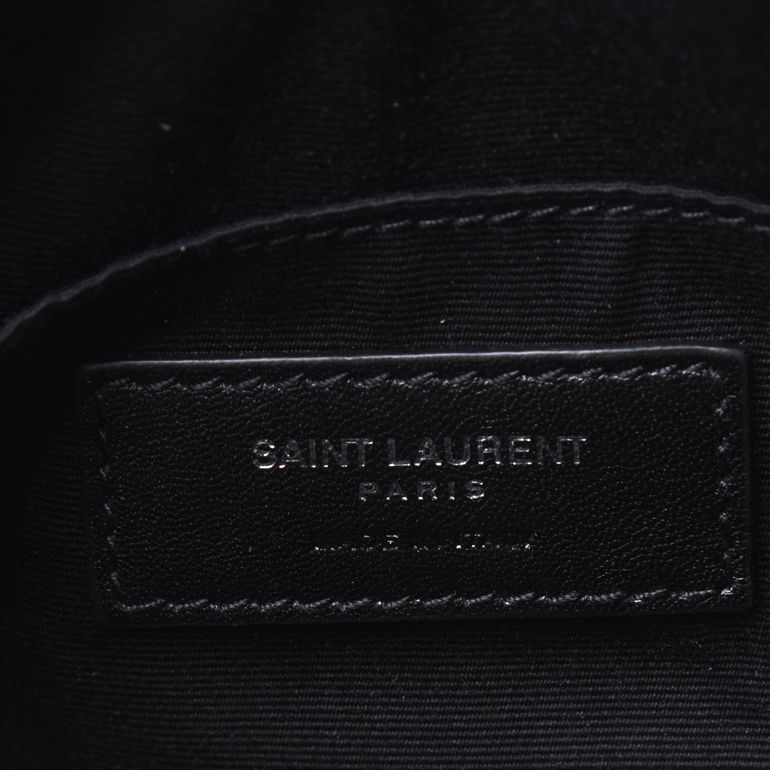 Saint Laurent Calfskin Matelasse Monogram Lou Belt Bag Nude Powder 11 of 25