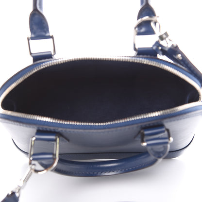 Louis Vuitton Epi Alma BB Indigo 6 of 10