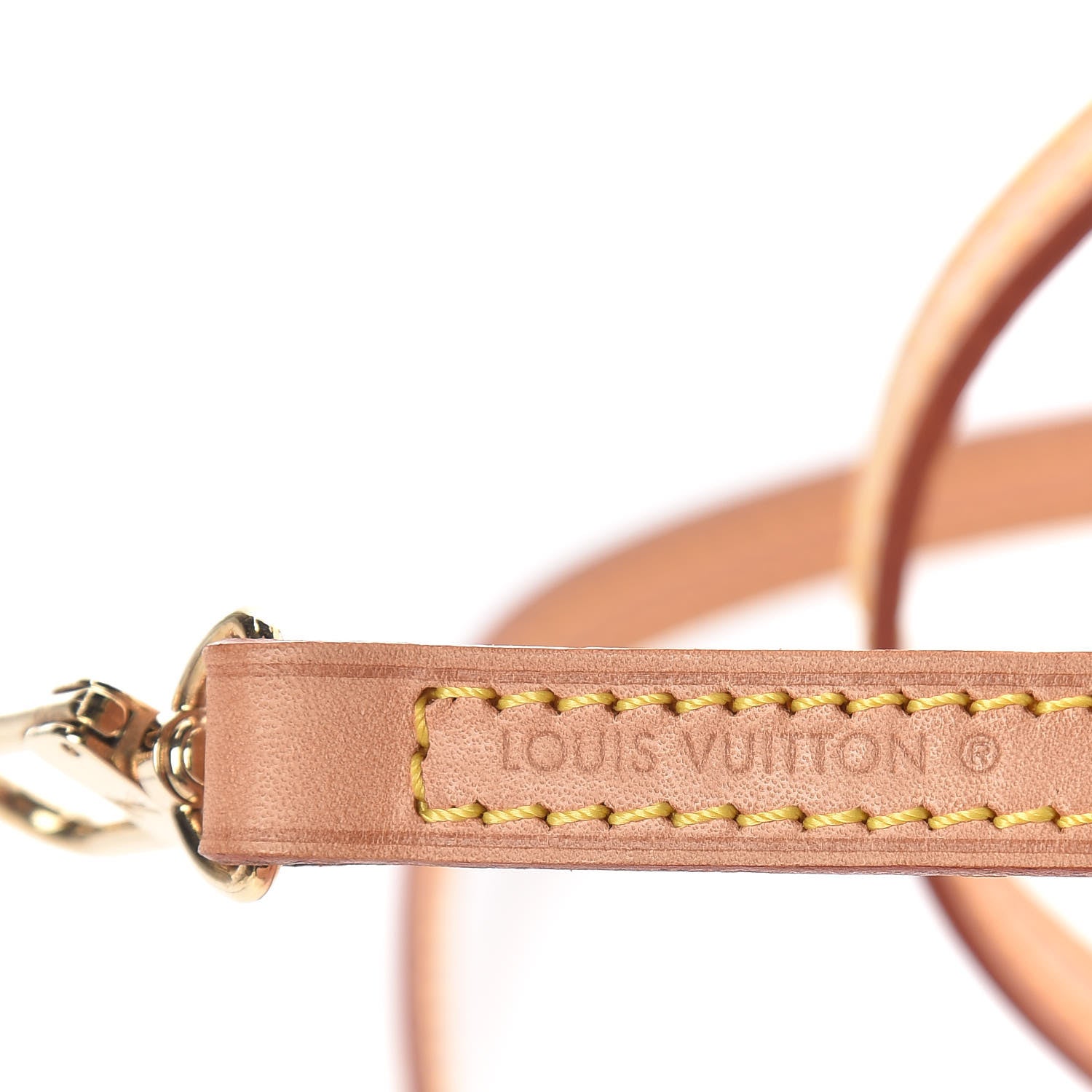 Louis Vuitton Vachetta 12mm Long Shoulder Strap 3 of 5
