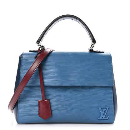 Louis Vuitton Epi Cluny BB Cyan Indigo Fuchsia 1 of 11