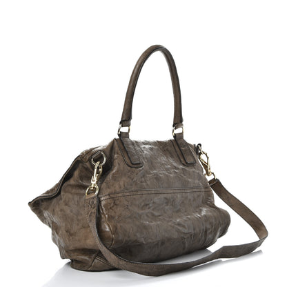 Givenchy Tumbled Sheepskin Large Pandora Charcoal 4 of 10