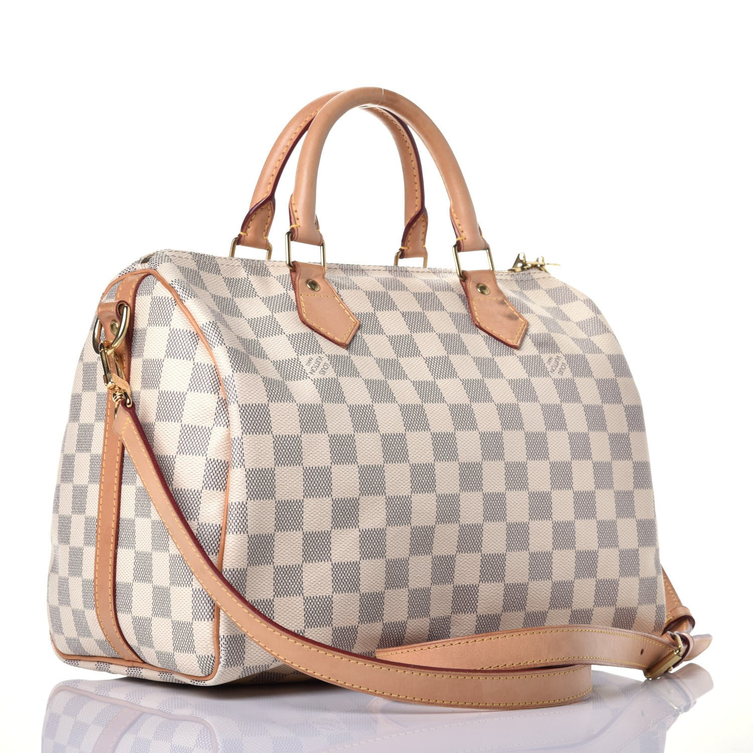 Louis Vuitton Damier Azur Speedy Bandouliere 30 4 of 12