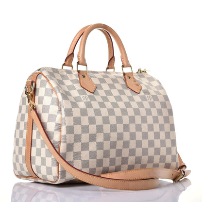 Louis Vuitton Damier Azur Speedy Bandouliere 30 4 of 12