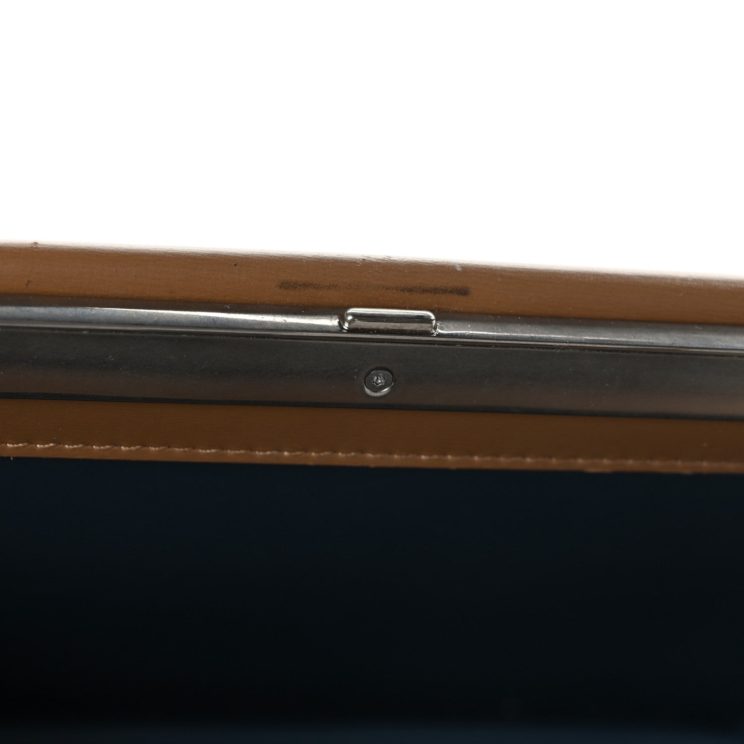 Celine Patina Box Calfskin Medium Clasp Bag Light Camel 9 of 10