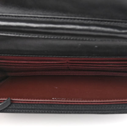 Chanel Lambskin Quilted Wallet On Chain WOC Black 5 of 11