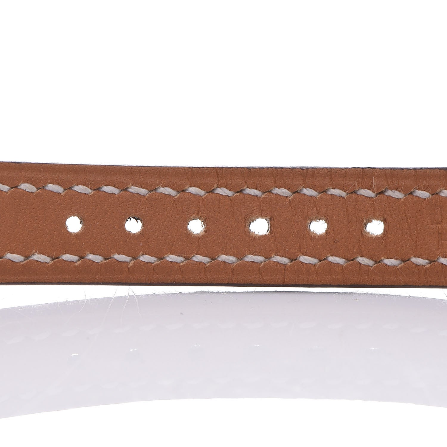 Hermes Stainless Steel Swift 17.2mm Heure H Hour Watch Etoupe 9 of 11