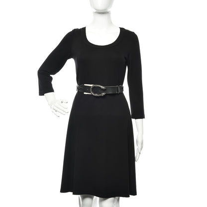 Gucci Calfskin Dionysus Braided Belt 95 38 Black 2 of 6
