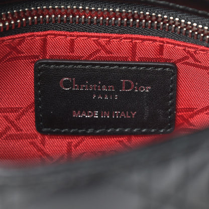 Christian Dior Lambskin Cannage Mini Lady Dior Black 5 of 13