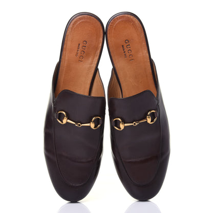 Gucci Calfskin Womens Princetown Slippers 39 Fondente Brown 6 of 13