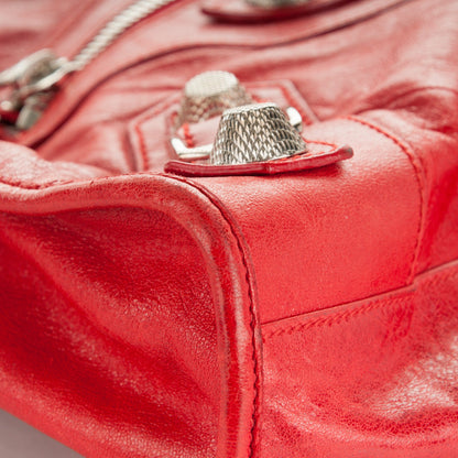 Balenciaga Agneau Giant 21 Silver Hardware City Vermillion 10 of 11