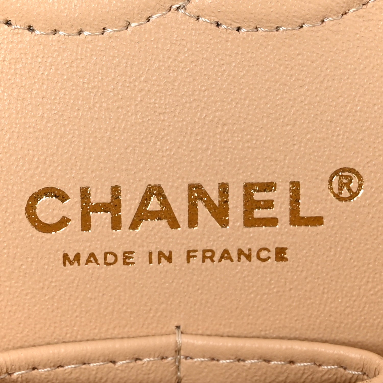 Chanel Caviar Quilted Small Double Flap Dark Beige 6 of 10