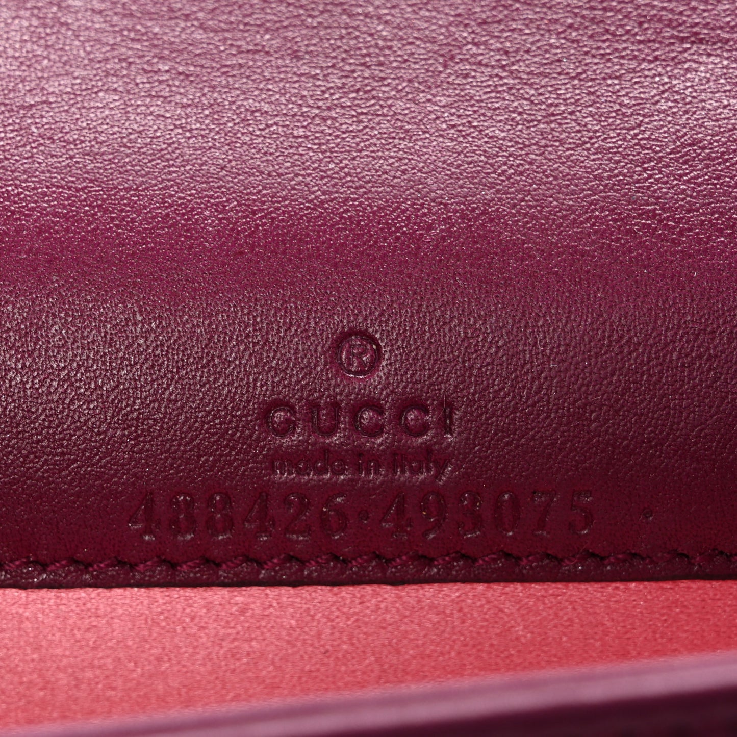 Velvet Matelasse GG Marmont Mini Bag Fuchsia Violet Cyclamen