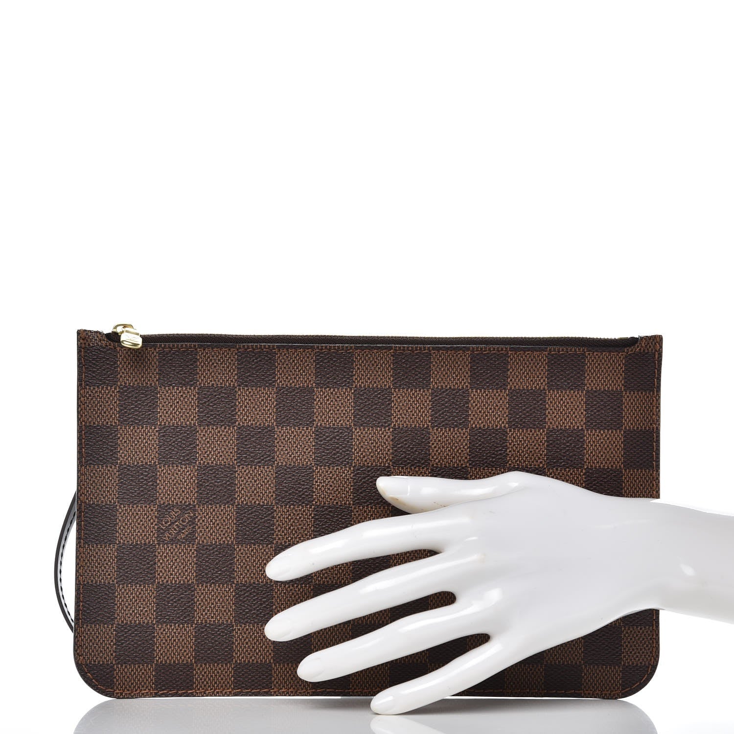 Louis Vuitton Damier Ebene Neverfull MM GM Pochette 2 of 7