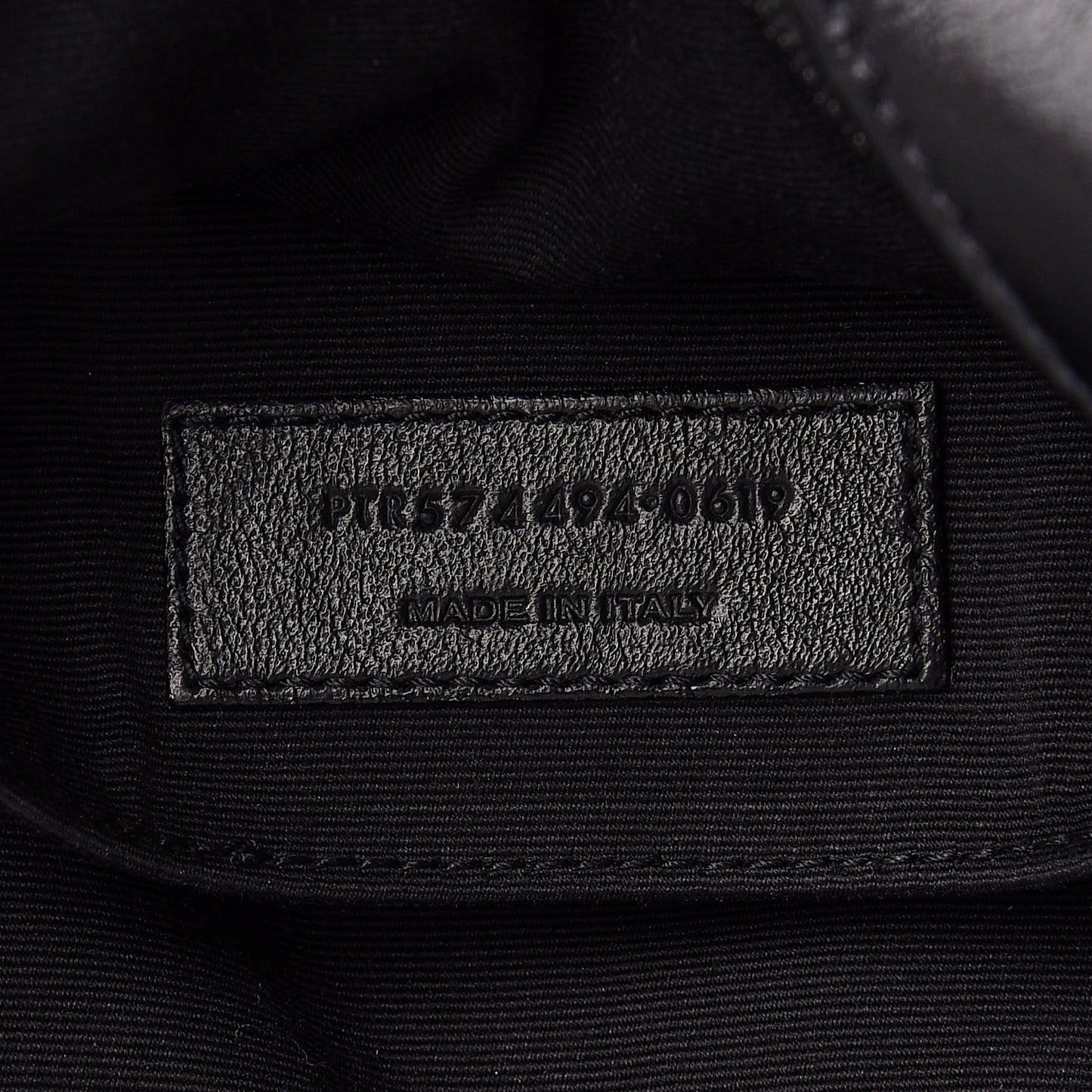 Calfskin Matelasse Monogram Lou Camera Bag Black