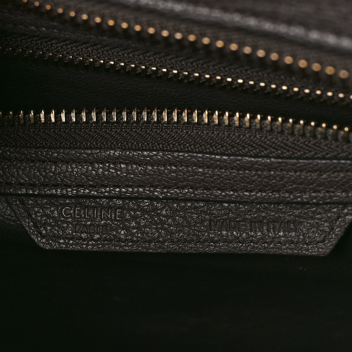 Celine Goatskin Micro Luggage Dark Taupe 7 of 11