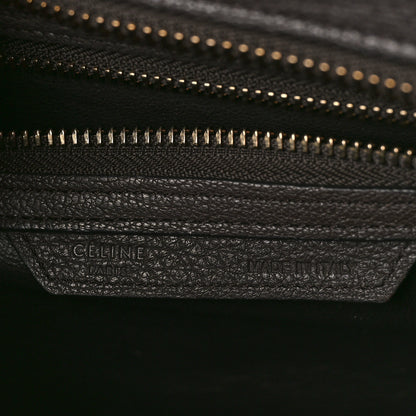 Celine Goatskin Micro Luggage Dark Taupe 7 of 11