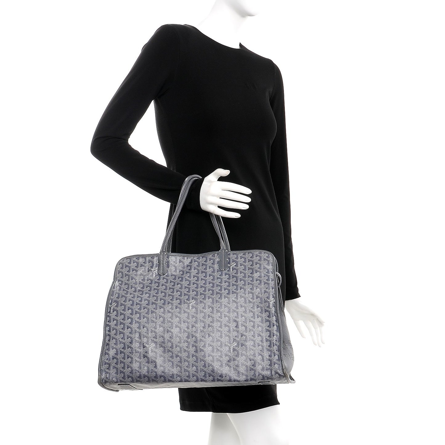 Goyardine Sac Hardy Pet Carrier PM Grey