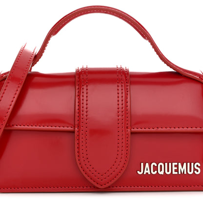 Jacquemus Glazed Calfskin Le Bambino Red 7 of 9