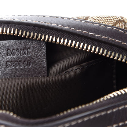 Gucci Monogram Medium Bamboo Cosmetic Case Dark Brown 7 of 7