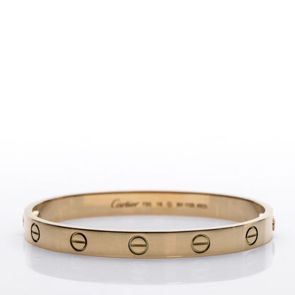 Cartier 18K Yellow Gold LOVE Bracelet 16 3 of 6