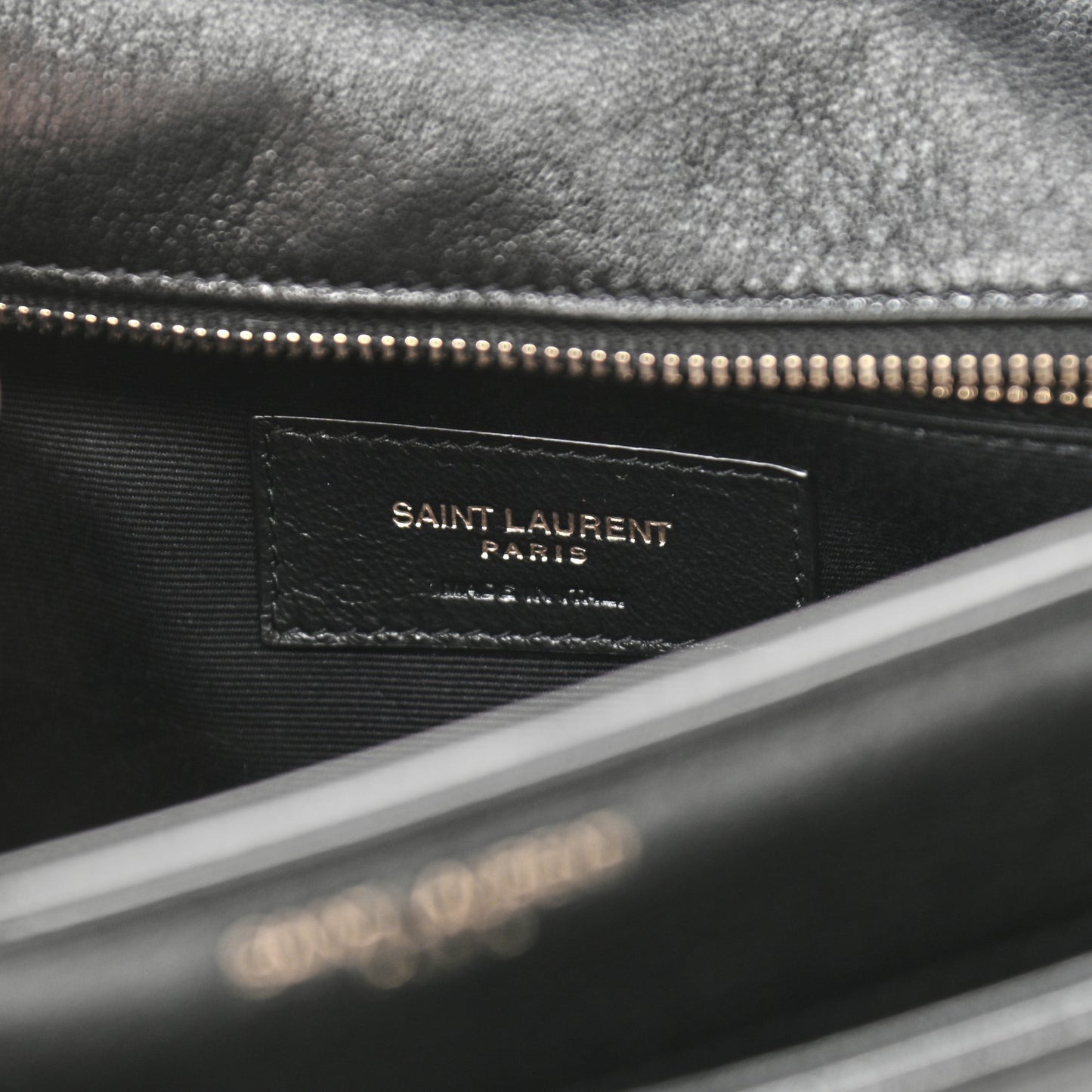 Lambskin Quilted Mini Becky Chain Bag Black