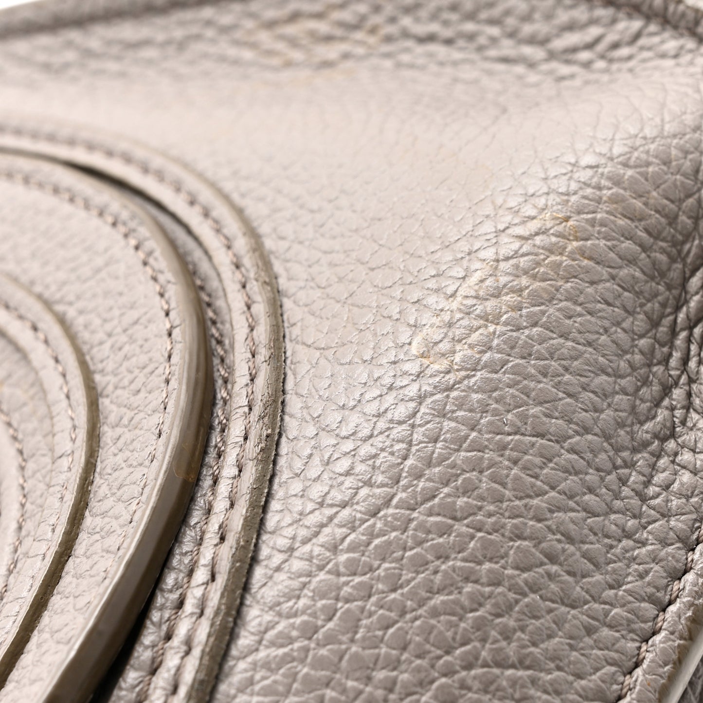 Calfskin Medium Marcie Satchel Cashmere Grey