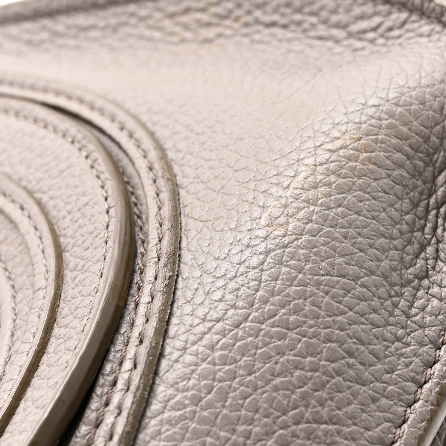 Chloe Calfskin Medium Marcie Satchel Cashmere Grey 12 of 16