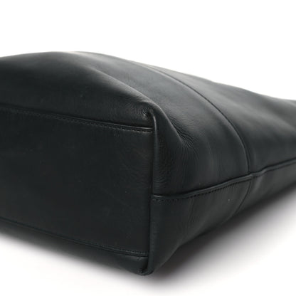 Bottega Veneta Smooth Matte Calfskin Bucket Bag Black 10 of 12