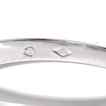 Cartier Platinum .53ct Diamond Solitaire Engagement Ring 48 4.5 7 of 8