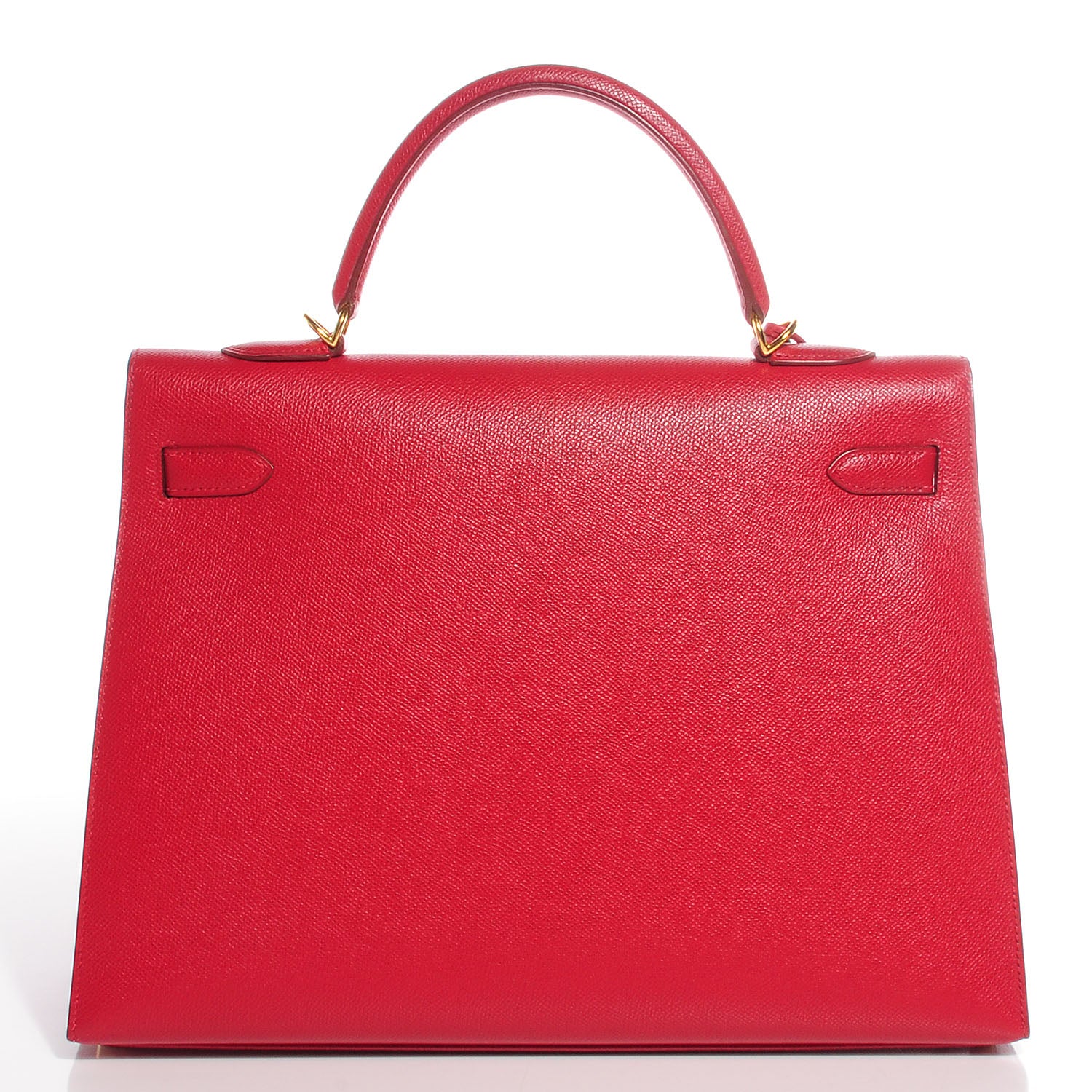 Hermes Courchevel Kelly Sellier 35 Rouge Vif 3 of 22